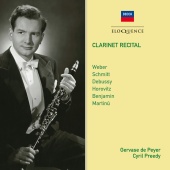 Gervase de Peyer & Cyril Preedy - Clarinet Recital