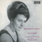 Bernadette Greevy & Academy of St Martin in the Fields & Raymond Leppard - Handel: Arias