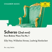 Elly Ney & Wilhelm Stross & Ludwig Hoelscher - Brahms: Piano Trio No. 1 In B, Op. 8: II. Scherzo