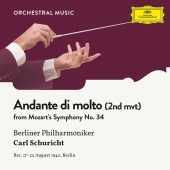 Berliner Philharmoniker & Carl Schuricht - Mozart: Symphony No. 34  In C, KV 338: II. Andante di molto