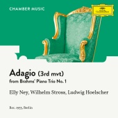 Elly Ney & Wilhelm Stross & Ludwig Hoelscher - Brahms: Piano Trio No. 1 In B, Op. 8: III. Adagio