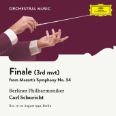 Berliner Philharmoniker & Carl Schuricht - Mozart: Symphony No. 34  In C, KV 338: III. Finale