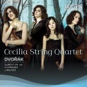Cecilia String Quartet - Dvorak: Quartet Op. 106, 6 Cypresses, 2 Waltzes