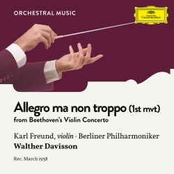 Karl Freund & Berliner Philharmoniker & Walther Davisson